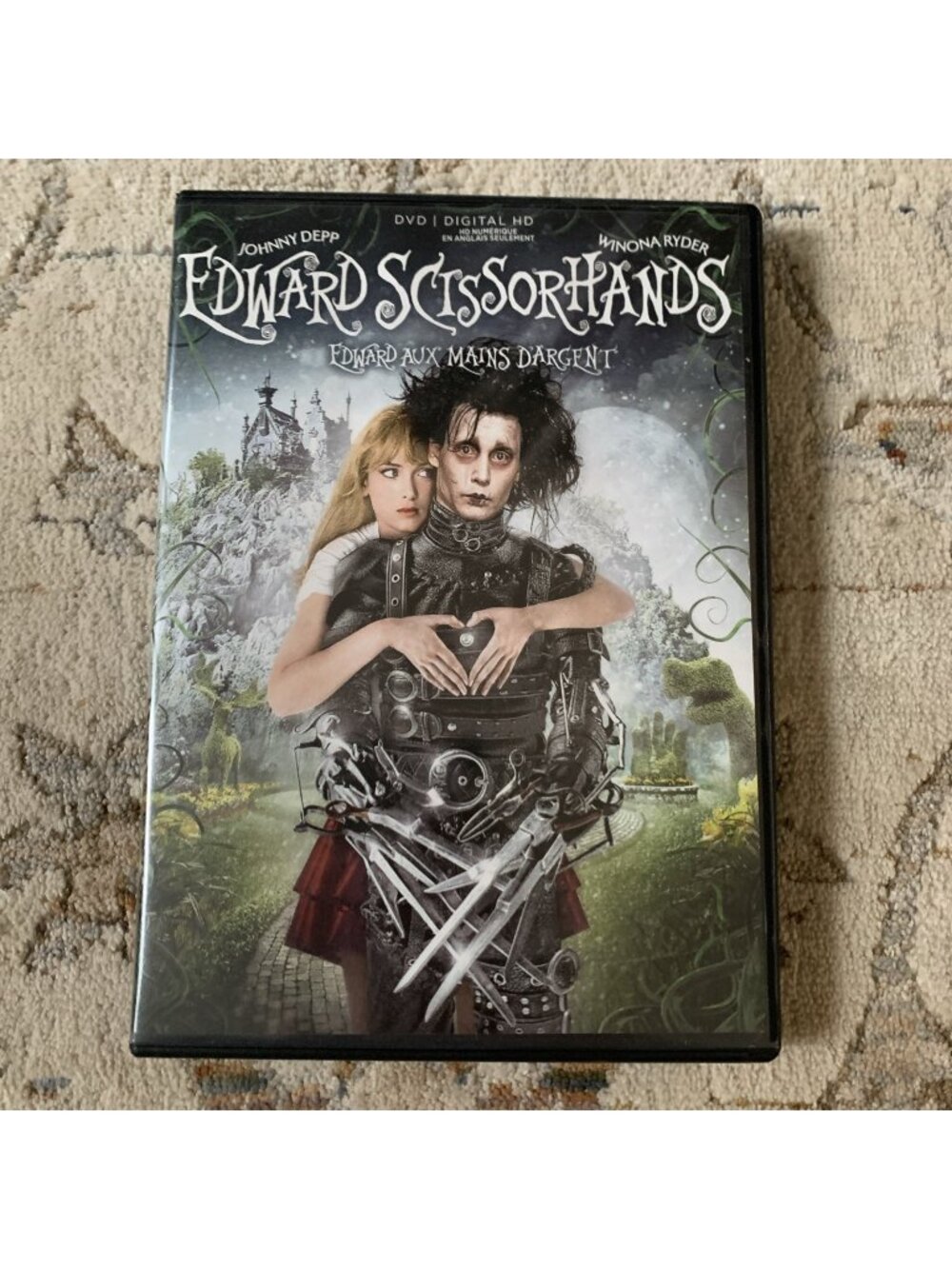 Edward Scissorhands (DVD, 2015, 25th Anniversary Edition) Johnny Depp